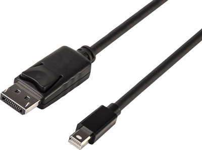 Kabllo PremiumCord DisplayPort në DisplayPort, 1m, i zi