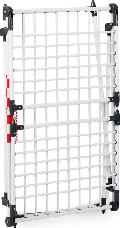 Tharëse rrobash teleskopike XXXL, 27m, metal, e bardhë