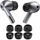 Jastëkë silikoni për vesh Tech-Protect për Samsung Galaxy Buds 3 Pro, madhësi S M L, 3 copë, të zinj