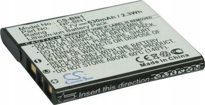 Bateri kamerë Cameron Sino CS-BN1, 630mAh, për Sony NP-BN NP-BN1