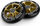 Rrota trotineti Soke Scooter 110mm, ABEC 9, set 2 copë, ngjyrë e artë
