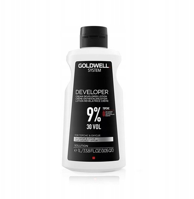 Oksidues krem Goldwell System Developer, 9% 30 Vol, 1L, i bardhë