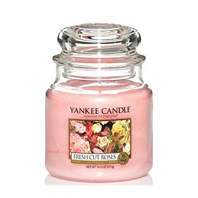 Qiri aromatik Yankee Candle Fresh Cut Roses, 411 g