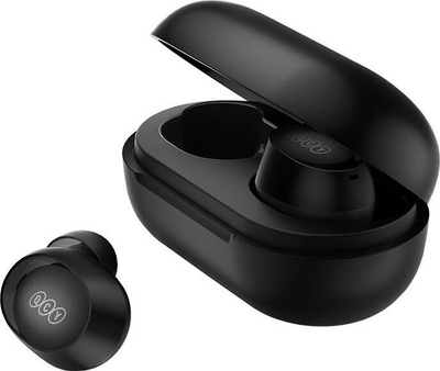 Kufje wireless QCY T27, in ear, Bluetooth 5.3, të zeza