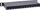 Patch panel InLine 10, Cat.6A, 12 porta, 0.5U, i zi
