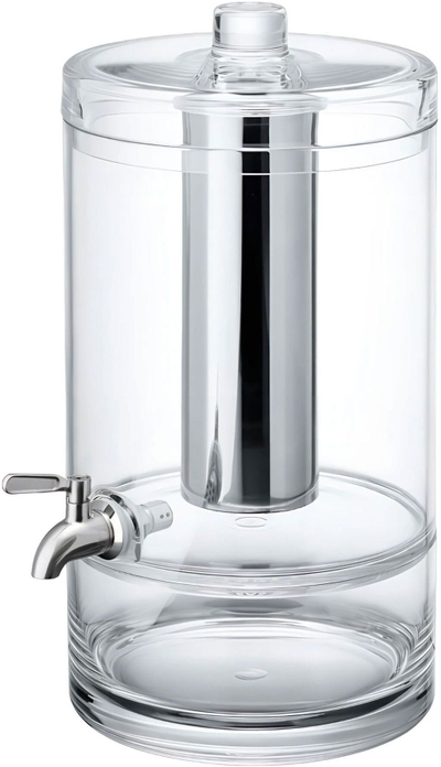 Dispenser pije TomGast, 6.4L, polikarbonat, transparent