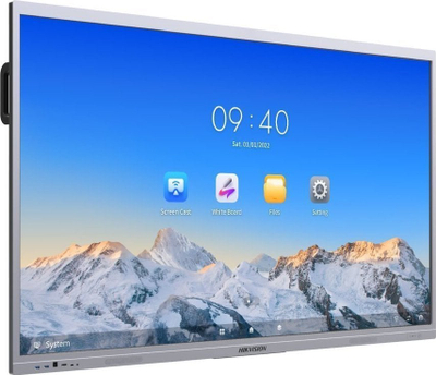 Интерактивен монитор на допир Hikvision DS-D5C86RB/A, 86\", 4K, 8GB RAM 128GB, Андроид 13