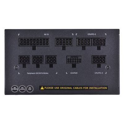Burim energjie modular Gigabyte UD1000GM PG5, 20+4 pin ATX, 1000 W
