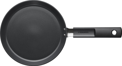 Tigan për omletë Fiskars Hard Face, 22 cm, alumini, i zi