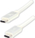 Kabllo USB Logo USB C në USB C, 1 m, 100W, e bardhë