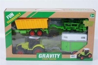 Set lodrash ferme Farma Toys Paweł Wojda, mjete bujqësore, shumëngjyrësh