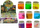 Plastelinë modeluese Lean Toys Animal World, 150g, 9 ngjyra, set me dinosaurë