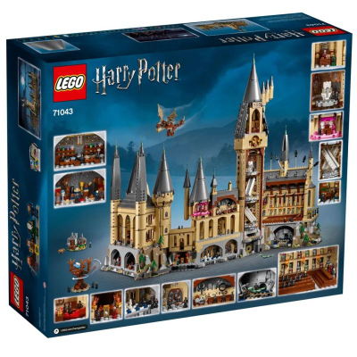 Lodër LEGO Harry Potter Hogwarts Castle 71043, 6020 pjesë, 16+, shumëngjyrëshe