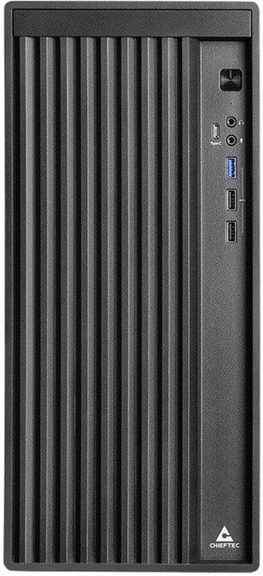 Kuti kompjuteri Chieftec BS-20B-OP, Mini Tower, ATX, e zezë