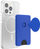 Portofol magnetik për telefon PopSockets Pop Wallet Cobalt për MagSafe, deri 3 karta, me grip