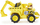 Lodër automjet Spin Master Paw Patrol Dino Rescue Rubble Deluxe Vehicle, me figurë, e verdhë e zezë