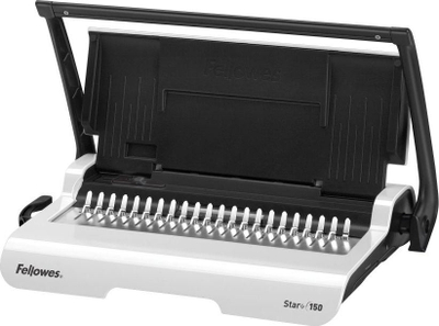 Makinë lidhëse me grepa Fellowes Star Plus 150, kapacitet 150 fletë, manuale, e bardhë gri