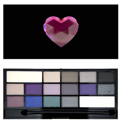 Paletë hijesh për sy Makeup Revolution Passion 22 g