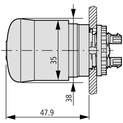 Buton Eaton M22-PVT 263467
