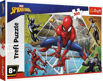 Puzzle Trefl Spiderman 23005, 300 copa, 60 x 40 cm, me shumë ngjyra