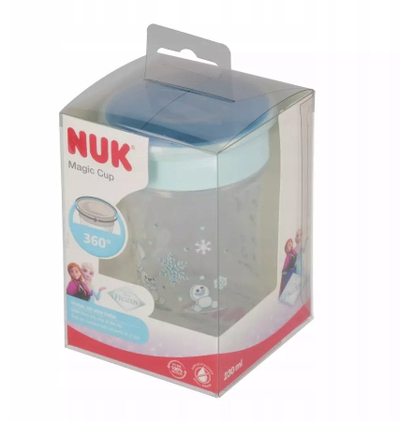 Gotë NUK Magic Cup Frozen Olaf, 230ml, 8M+, shumëngjyrëshe