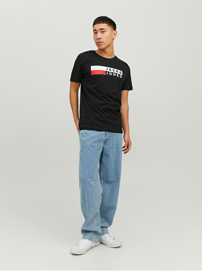 Bluzë për meshkuj Jack&Jones, e zezë