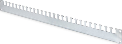 Shinë mbështetje për kabllo Digitus Cable Support Rail, për dollap rrjeti 19", metalike