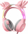 Kufje gaming Over-Ear Onikuma X15 Pro, 50mm, me mikrofon, rozë