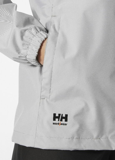 Jakne pune Helly Hansen Manchester 2.0, që s’e merr uji, me kapuç, gri, 2XL