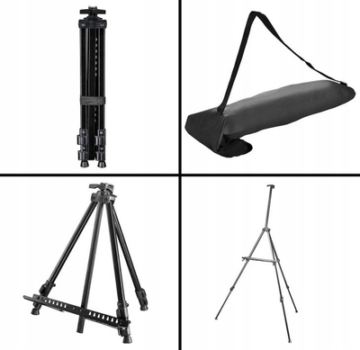 Kavalet Walimex Pro Easel XL, 60-180cm, alumin, deri 140cm, gri