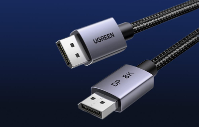 Kabllo Ugreen DisplayPort 1.4, 8K 60Hz, 3 m, e zezë