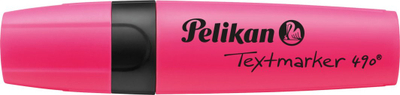 Marker tekstual Pelikan Textmarker 490 814, majë daltë 2mm, ngjyrë e verdhë
