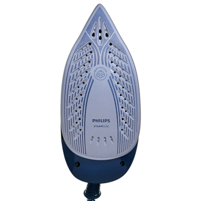 Станица за пеглање со пареа Philips GC7840/20, 2400W, резервоар 1.5L, сина и бела