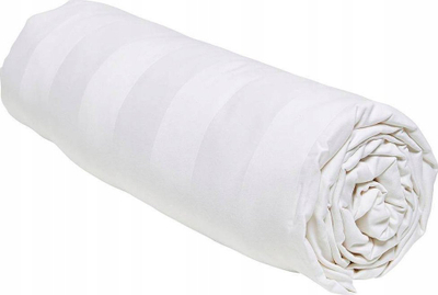 Чаршаф со ластик Today Prestige Craie DH 180x200+30 Сатен, бел