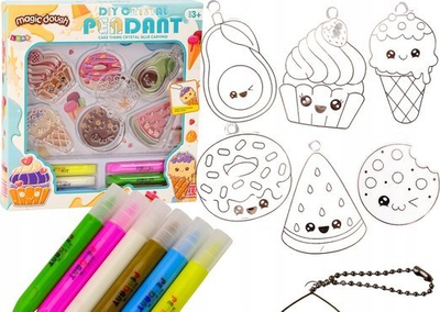 Set kreativ varëse xhami Magic Dough, DIY, për kalamaj 3+, shumëngjyrësh