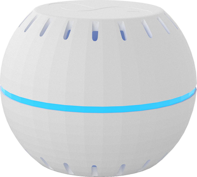 Sensor temperature dhe lagështie Shelly ATSHELLYHTWH, WiFi, për ambjente mrena, i bardhë