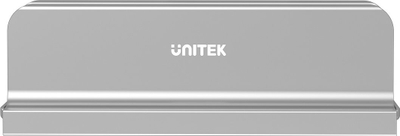 Stativ vertikal për laptop Unitek OT172GY, alumin, gri