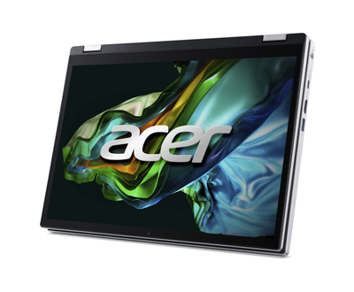 Laptop Acer Aspire 3 Spin 14, 14\", Intel N100, 4GB RAM, 128GB SSD, ngjyrë argjend
