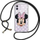 Mbulesë telefoni Disney Minnie me kordon për iPhone 6 Plus / 6S Plus, transparente