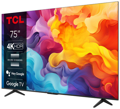TV TCL 75P655, 75", 4K, Smart Google TV, i zi