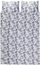 Set mbulesash Domoletti MV-7502, 200 x 220 cm, saten pambuku, bardh e zi