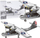 Blloqe ndërtuese LeanToys PBY-5A Catalina, 364 pjesë, avion ushtarak, shumengjyrësh