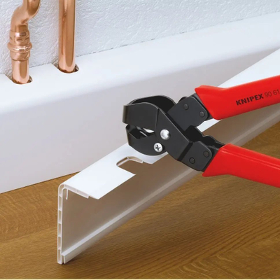Darë prerëse Knipex 90 61 20, 250mm, me doreza plastike të kuqe