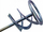 Миксер за малтер AWTools AW30467BL, M14, 120 x 600 mm, сив