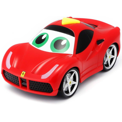 Makine lodër Burago Ferrari Junior, drita dhe tinguj, e kuqe