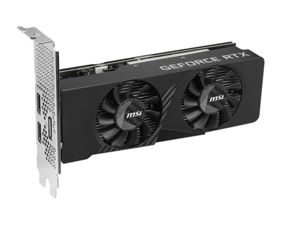 Kartë grafike MSI GeForce RTX 3050 LP E 6G OC, 6GB GDDR6, low profile