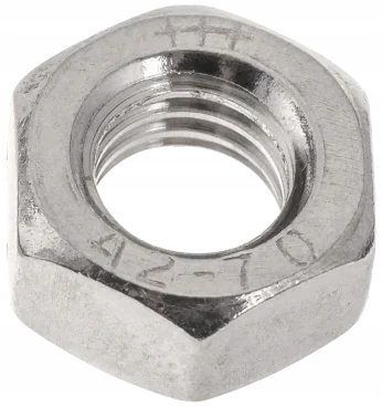 Set dado DIN934 A2, M6, 21 copë, çelik inox
