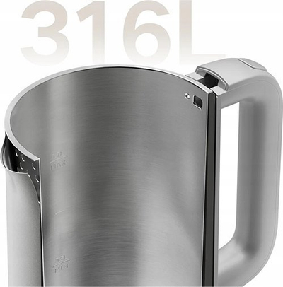 Ibrik elektrik Xiaomi Electric Kettle S1 EU, 1800W, çelik inox, i bardhë