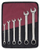 Set çelësash Kraftwerk Gear Wrench 8-19 mm, 6 copa, kuq errët/zi