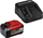 Bateri dhe karikues Einhell Power X-Change 18V, 5.2Ah Li-Ion Slim Plus, me karikues 3A